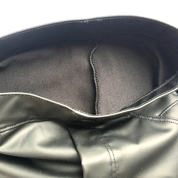 Mini me! NWOT faux leather skinny leggings - Picture 5 of 8